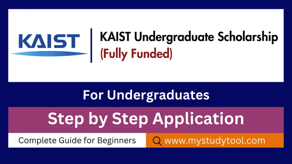 KAIST Undergraduate Scholarship covers full tuition, a monthly stipend, and health insurance. Get tips, deadlines, and step-by-step advice!