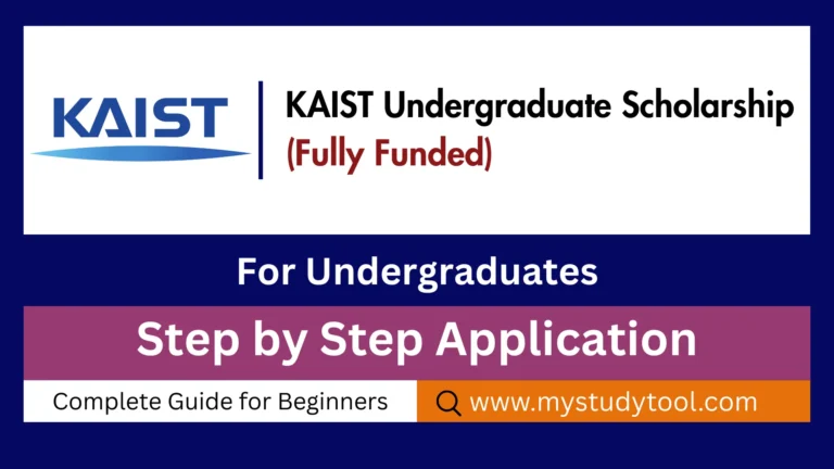 KAIST Undergraduate Scholarship covers full tuition, a monthly stipend, and health insurance. Get tips, deadlines, and step-by-step advice!