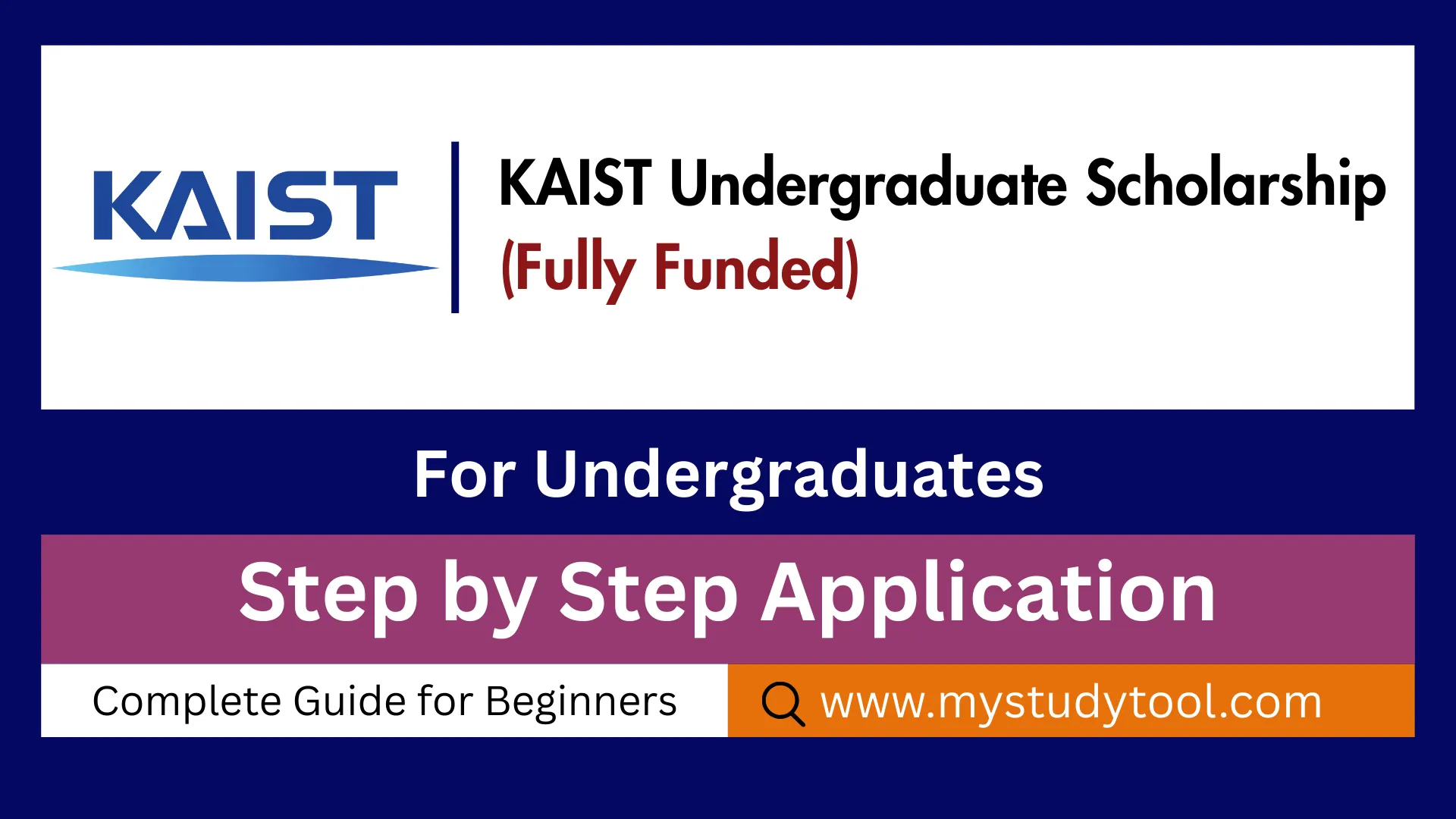 KAIST Undergraduate Scholarship covers full tuition, a monthly stipend, and health insurance. Get tips, deadlines, and step-by-step advice!