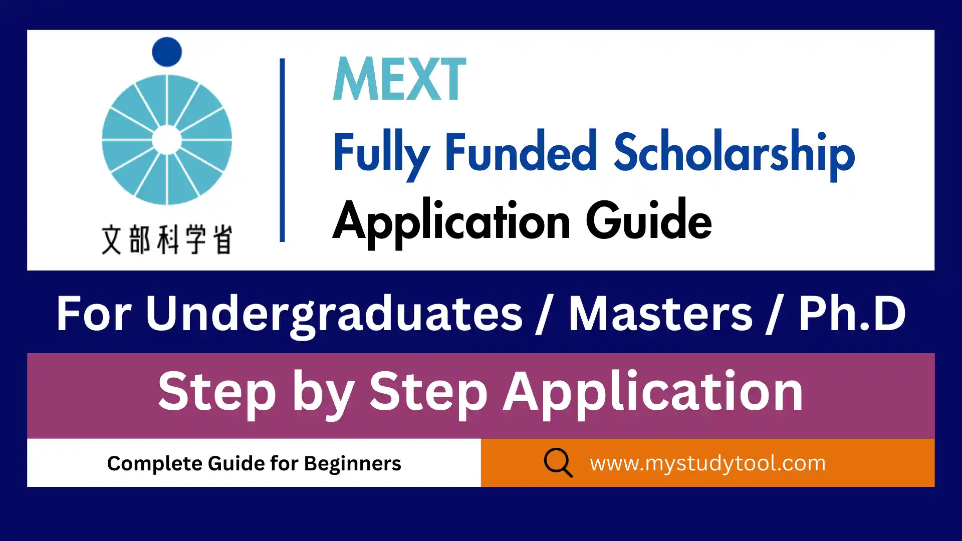 MEXT Scholarship 2026 (Fully Funded) Application Guide