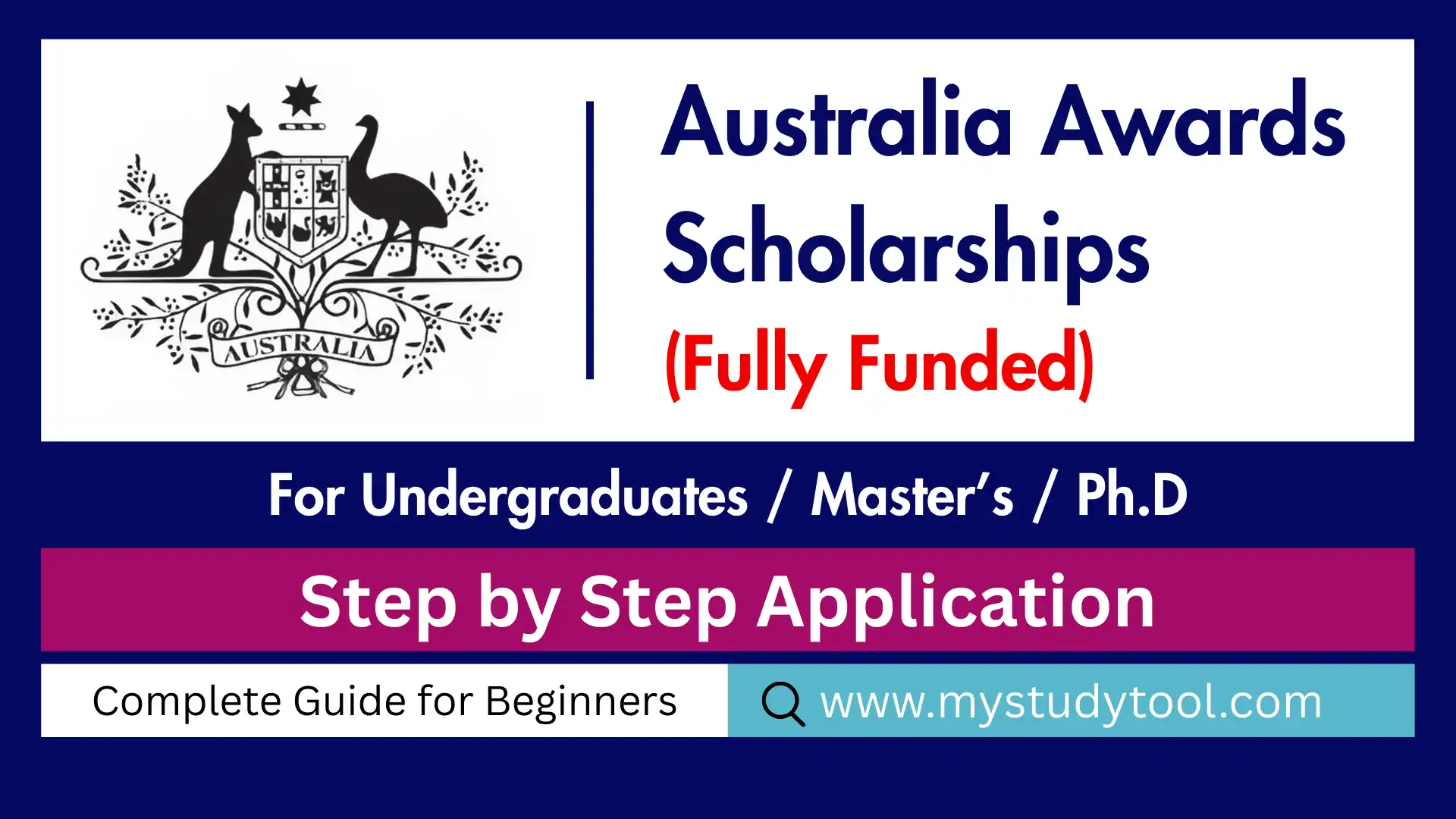 Australia Awards Scholarships offer fully funded education in Australia. Learn eligibility, coverage, application process.