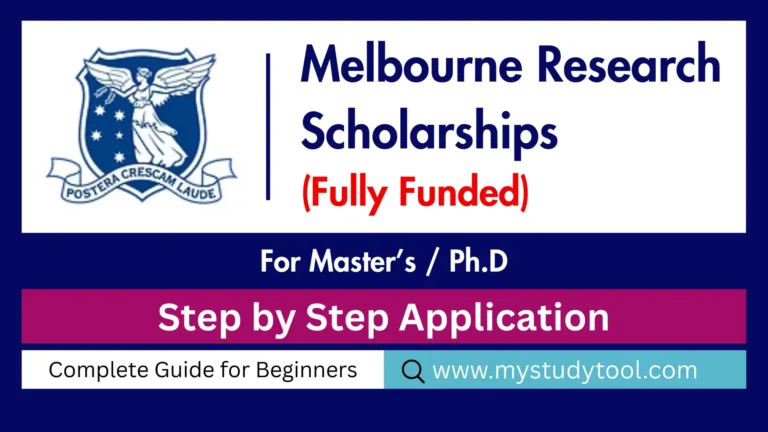 Melbourne Research Scholarships offer $135,000+ funding for PhD & Master's students. 350 scholarships available. Apply by Oct 31. Full guide inside.