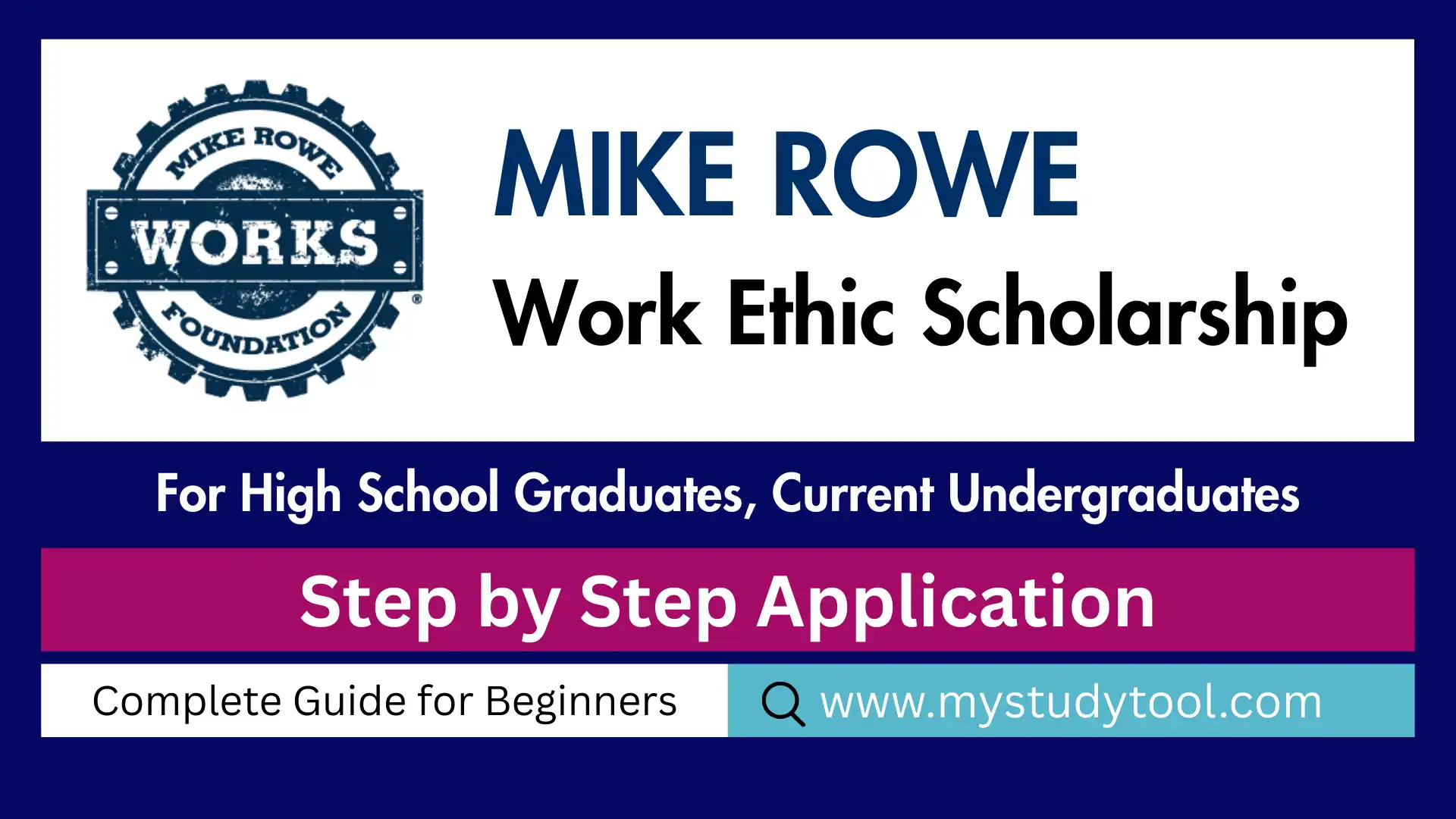 Mike Rowe Work Ethic Scholarship. Learn eligibility requirements, application steps, and tips for securing your share of $2.5 million in funding.